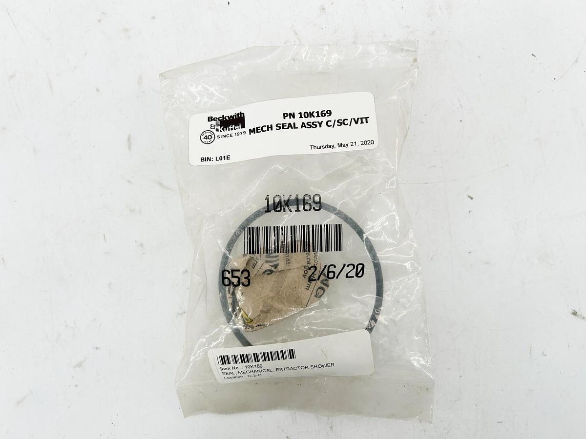 New Beckwith and Kuffel 10K169 Mech Seal Assy C/SC/VIT