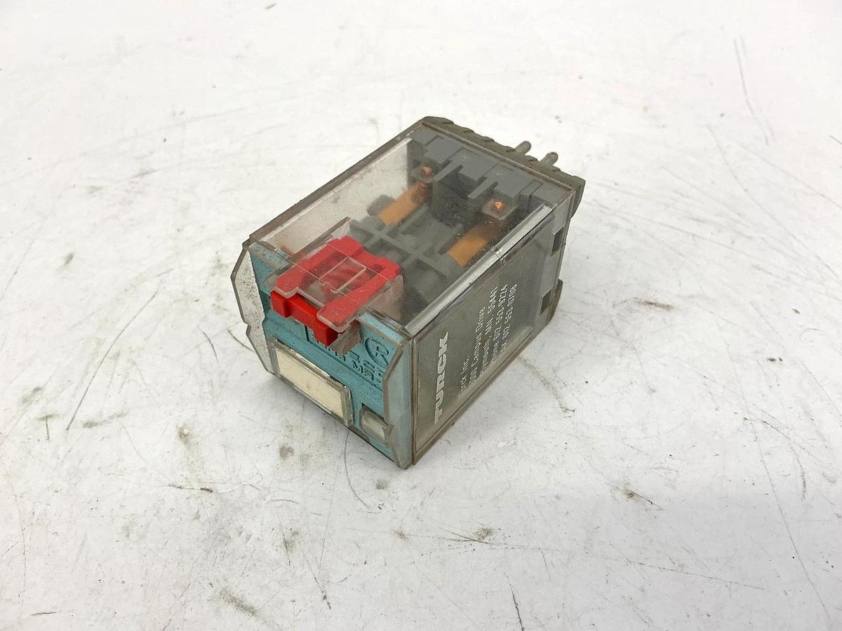 Used Lot of 3 Turck C2-A20X/120VAC Ser MR-C Power Relay 8-Pin 120V Coil 2P 10A 250V