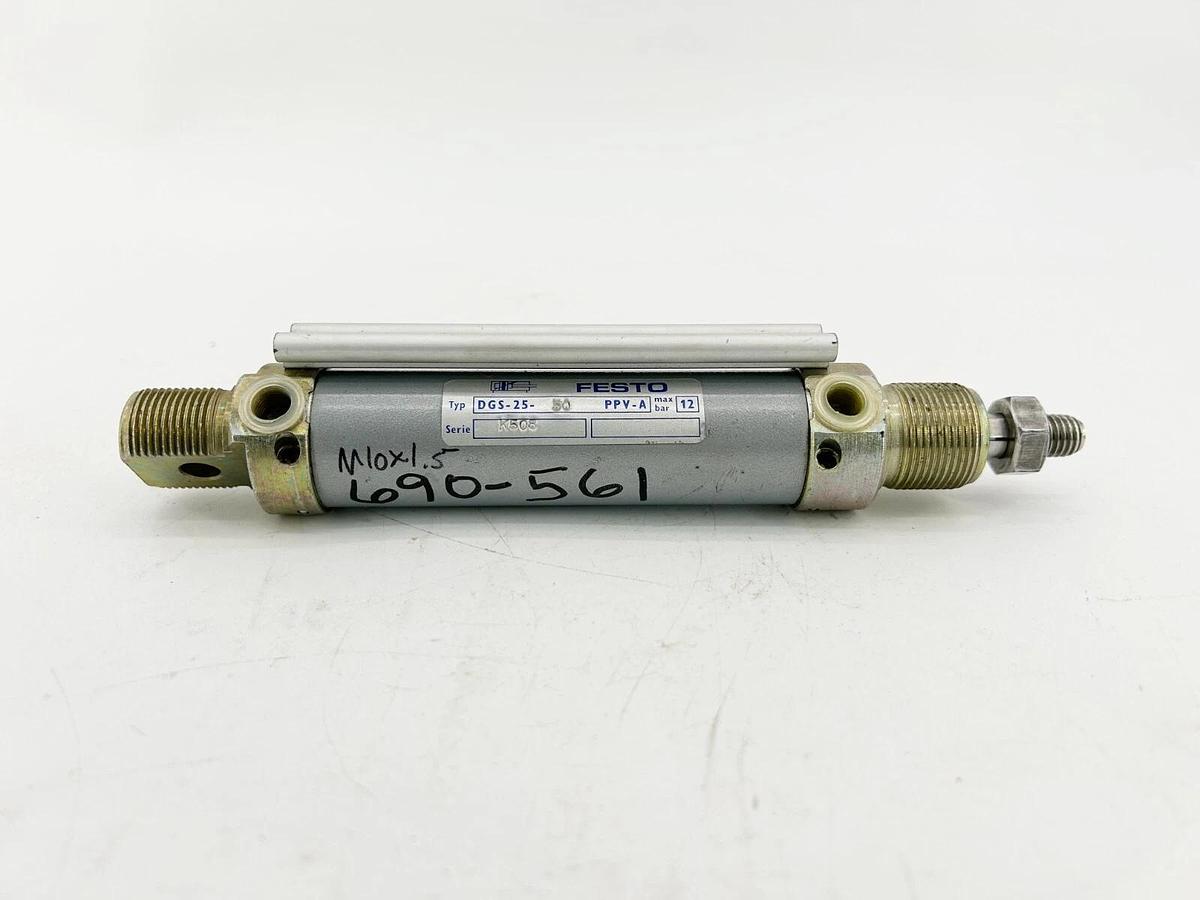 New Festo DGS-25-50-PPV-A Pneumatic Cylinder 12Bar K508