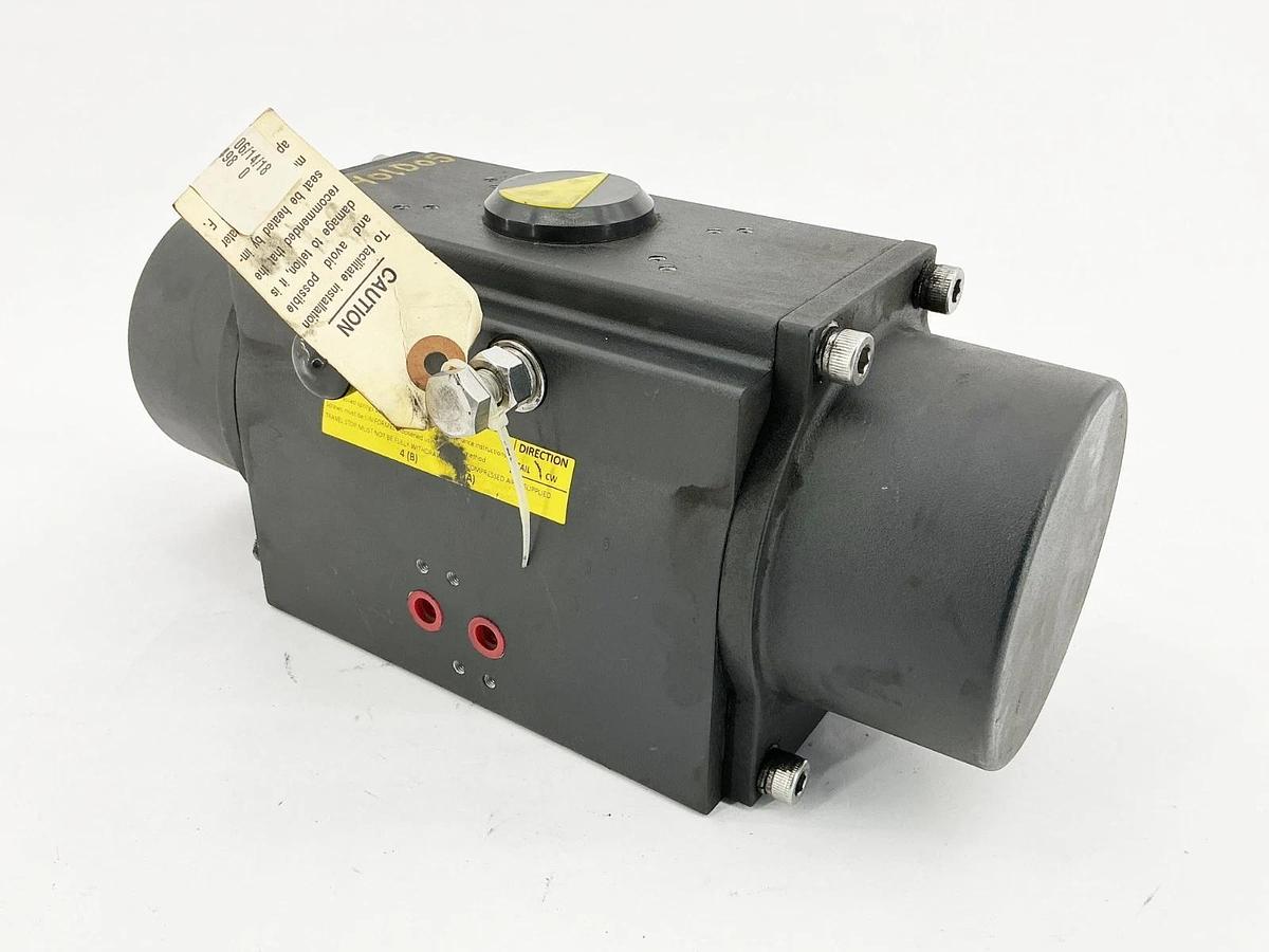 Used Emerson F89U-014SR10 Pneumatic Rack & Pinion Actuator 120PSI