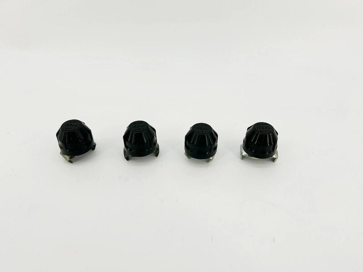 Lot of 4 New Ideal 32-003 Size 4 Fuse Clamps, 60A, 600V