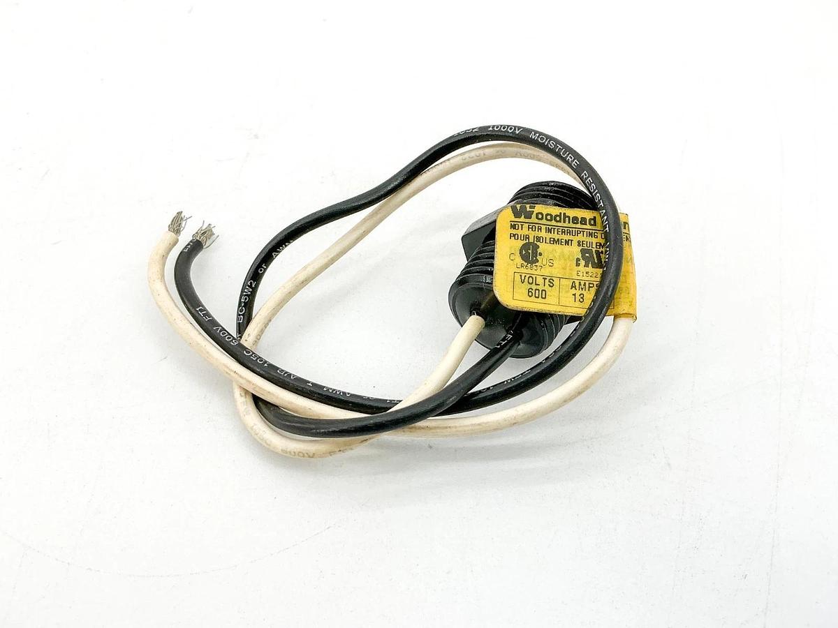 New Brad Harrison 1R2006A20A120 Mini Cordset Male 2P 600V 1300130076 - No Box