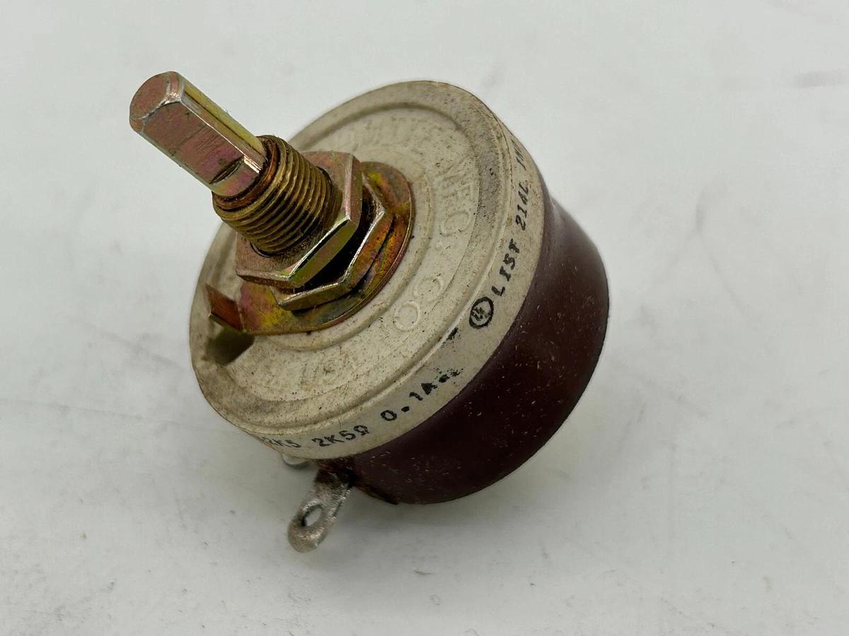 New Ohmite RHS2K5 Rheostat Wirewound Resistor 25W 2.5k Ohms 10% Tolerance