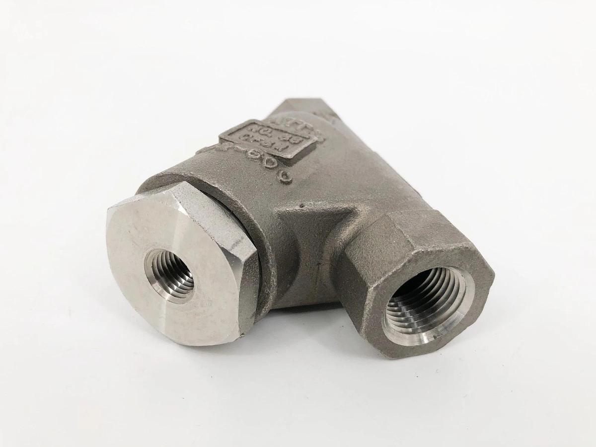 New Watts 88S-1/2 Y-Strainer 1/2" NPT Class 600 CF8M Stainless Steel 0701004