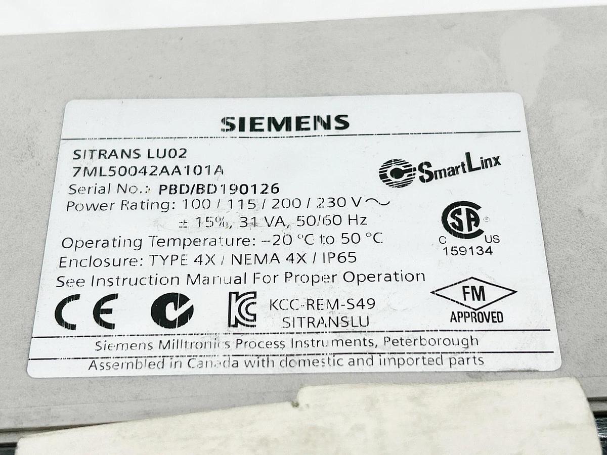 New Siemens 1P 7ML5004-2AA10-1A Level Control Interface 230V 50/60Hz