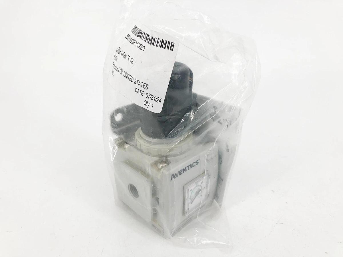 New Aventics 8652AR002F119E0 Pneumatic Regulator 1/4" NPTF 3-60psig- No Box