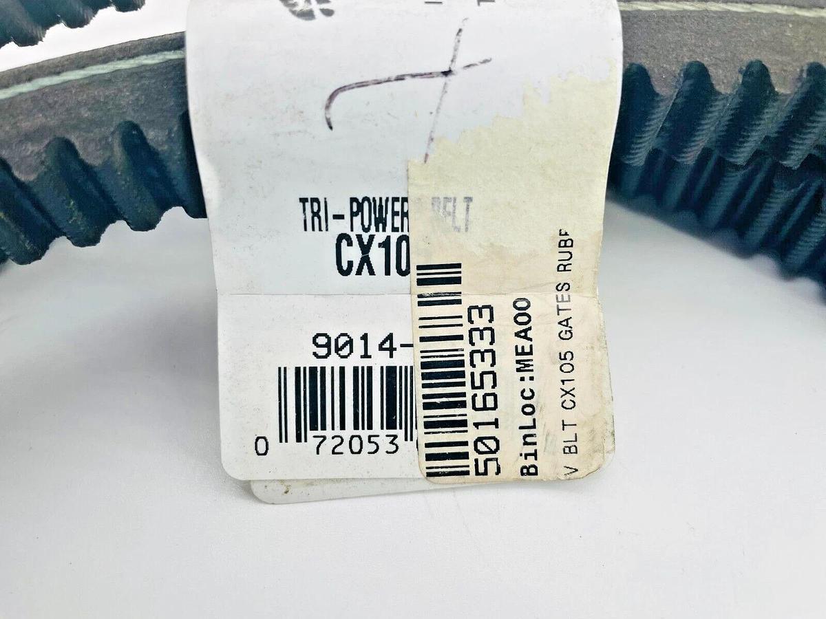 New Gates CX105 Tri Power Belt 7/8in x 109in 9014-2105
