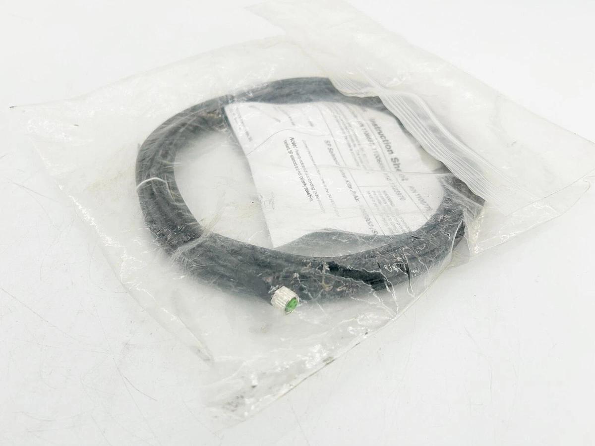 New Nordson 1100687 3 Wire Solenoid Cable Assembly M8 5 Meters Long