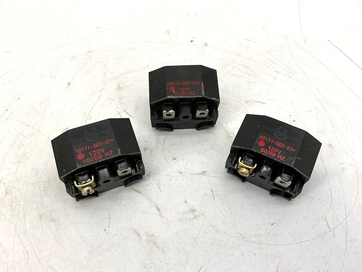 Used Lot of 3 Allen Bradley 40171-002-01 XFMR Module Transformer 120V 50/0HZ