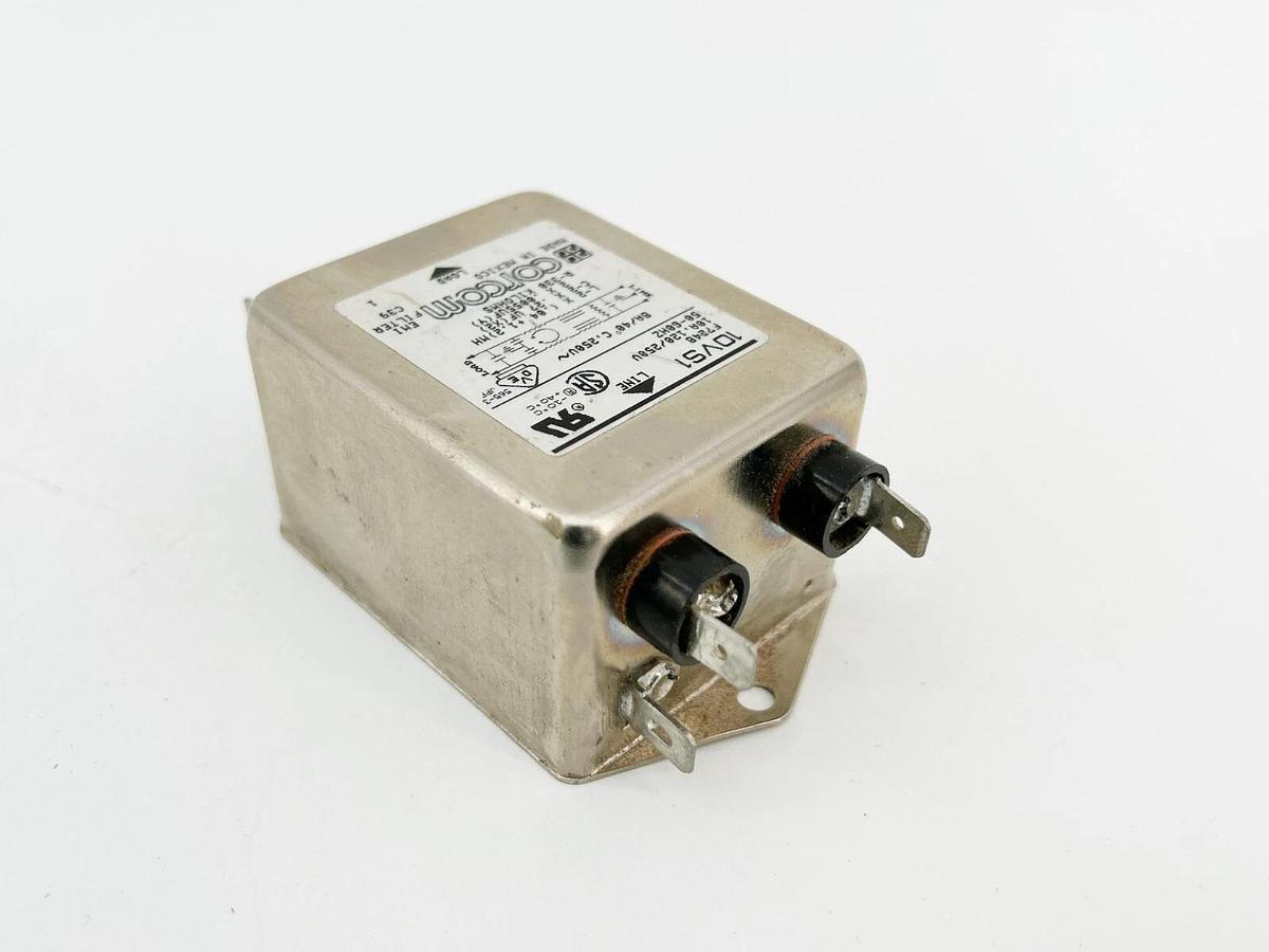 New Corcom F7248 Power Line Filter 250V 50/60Hz 10VS1