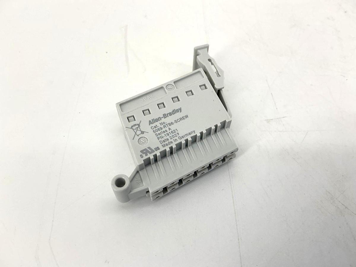 New Allen Bradley 5069-RTB6-SCREW Ser A Removable Terminal Block 6-Screw No Box