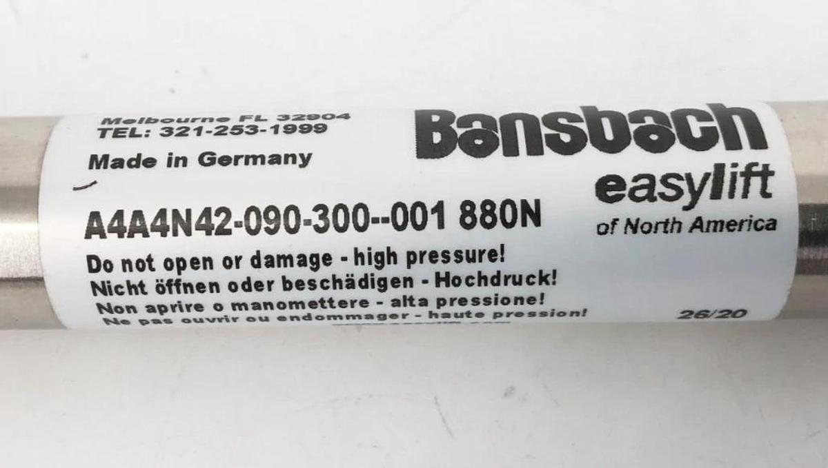 New Bansbach A4A4N42-090-300--001 880N Gas Spring - No Box