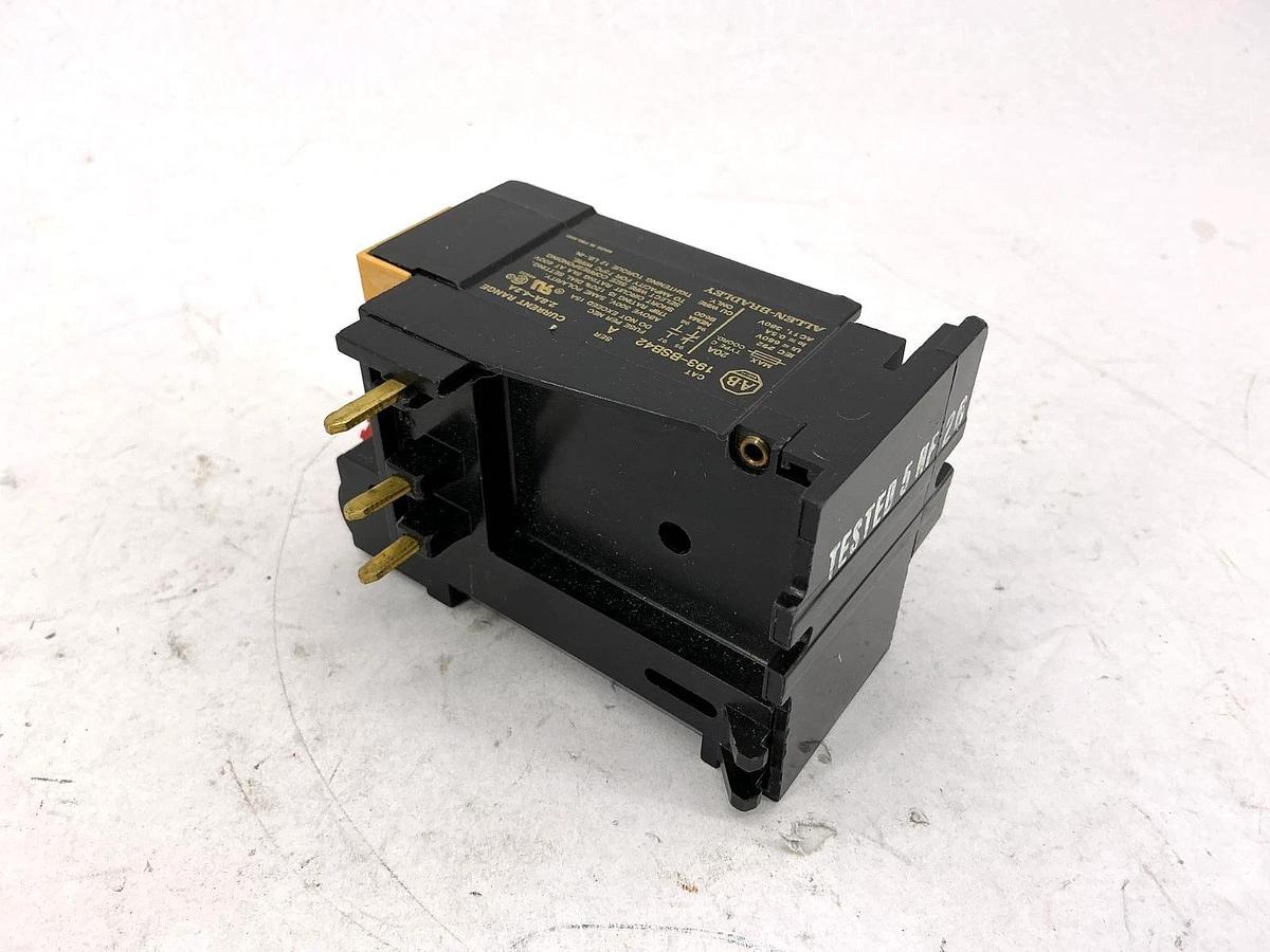 New Allen Bradley 193-BSB42 Ser A BiMetallic Overload Relay 2.8-4.2A 600V-No Box