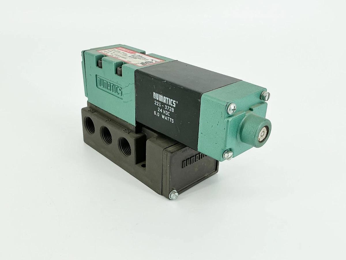 New Numatics 153SA43AE Solenoid Valve 24VDC 150PSIG .25 Replac.152SA400E No Box
