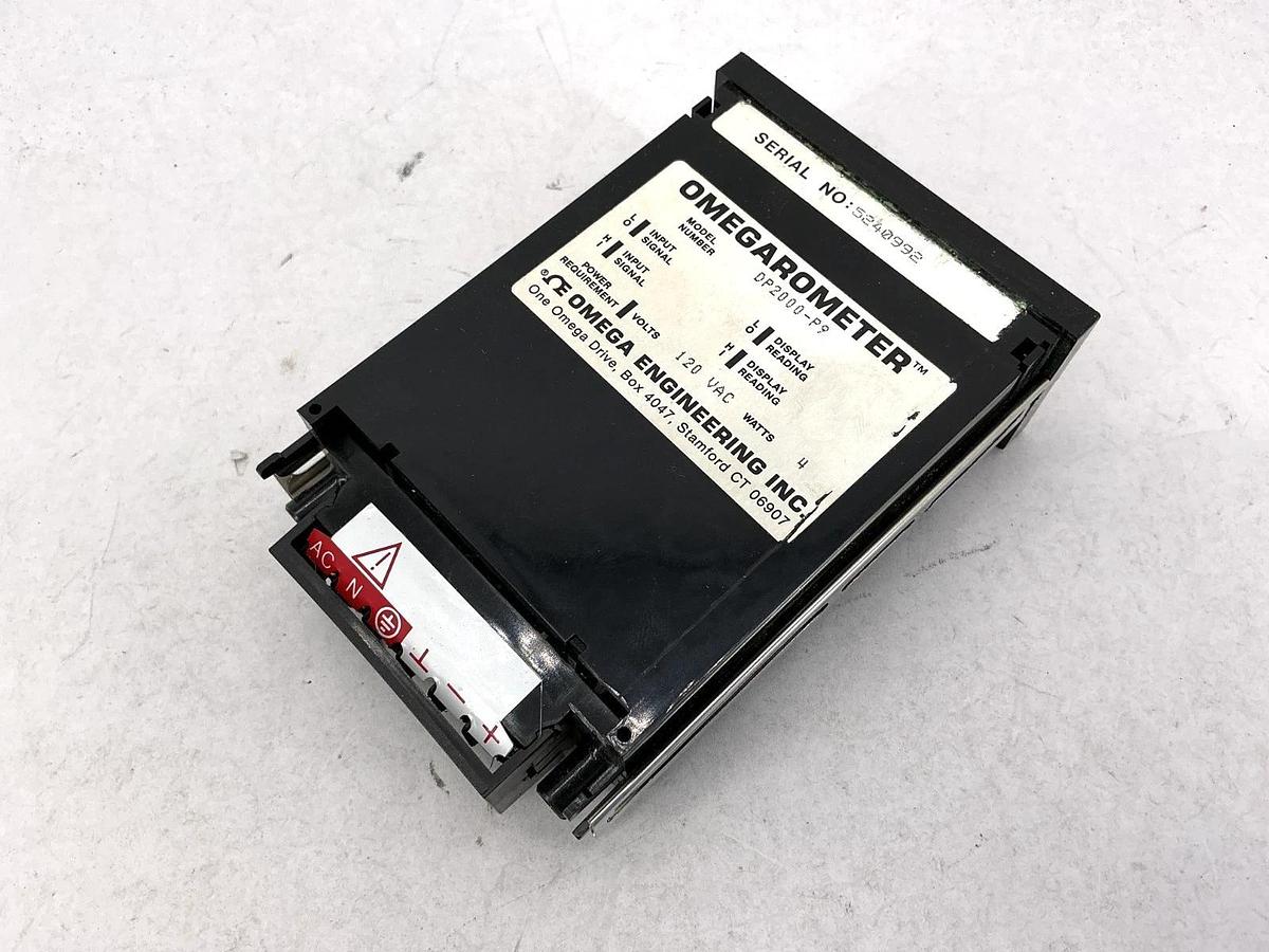 New OMEGA DP2000-P9 Omegarometer Strain Gauge / Monitor 120VAC 4-Watts