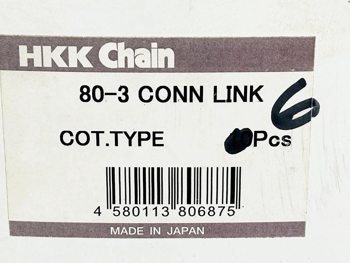 New HKK Chain 80-3 Conn Link Connecting Link 80/1" Pitch Riveted