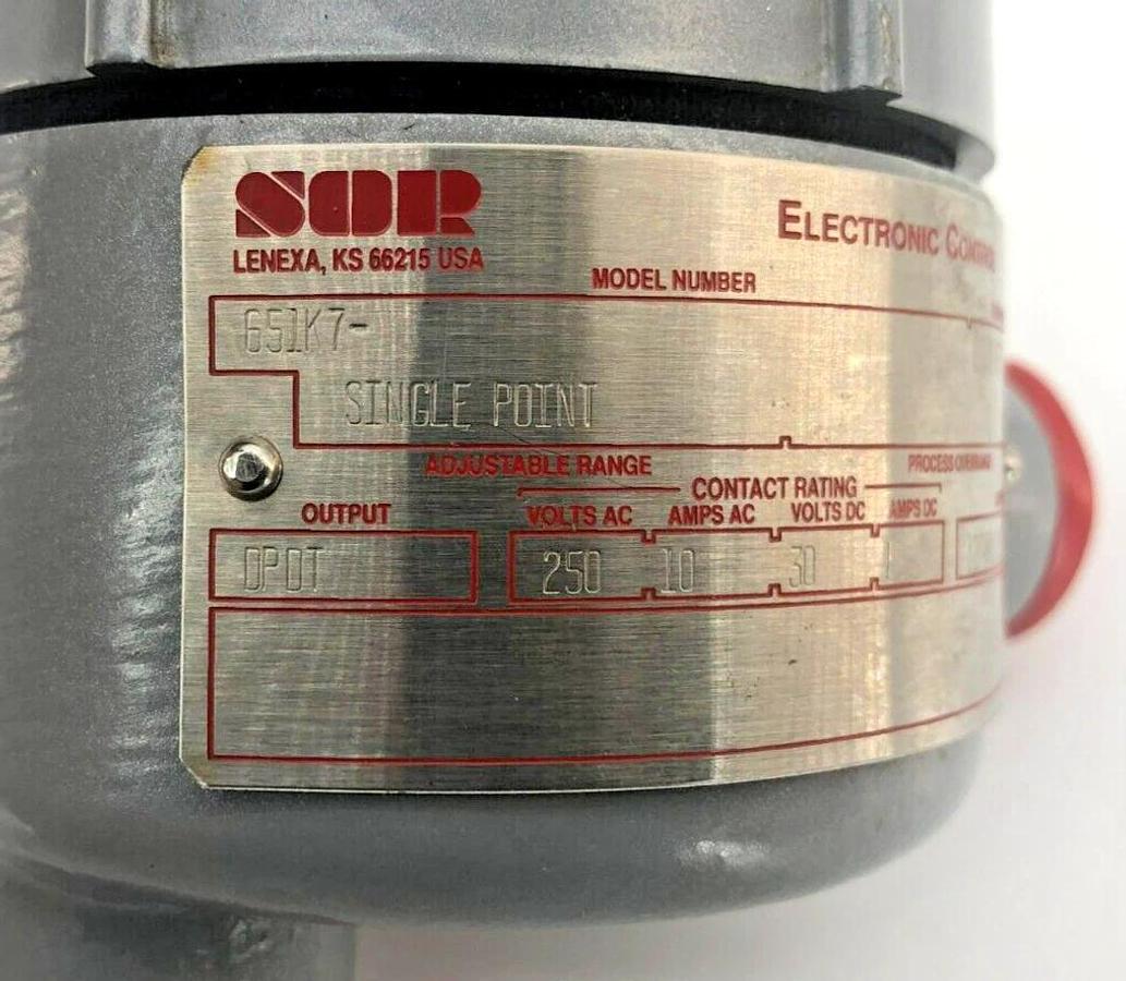 New SOR 651K7 Single Point Level Switch 250VAC