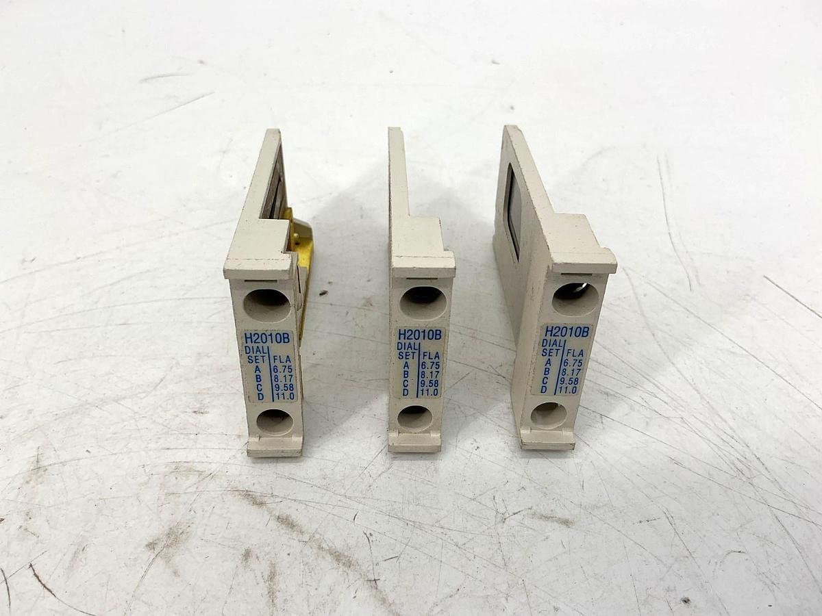 Used Lot of 3 Eaton Cutler-Hammer H2010B Ser Freedom Heater Pack 6.75-11.0A H2010B-3