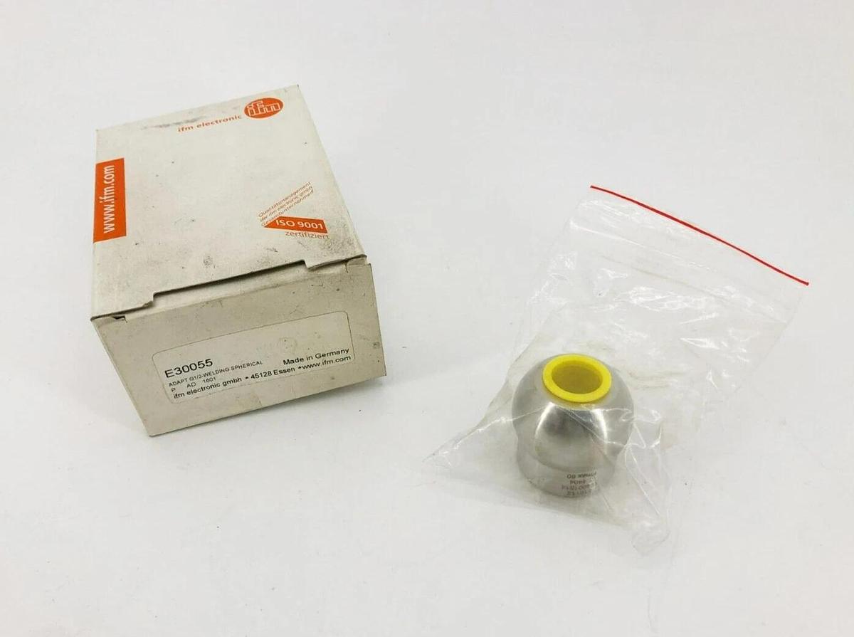 New IFM E30055 G1/2 Welding Spherical Adapter - Missing gasket