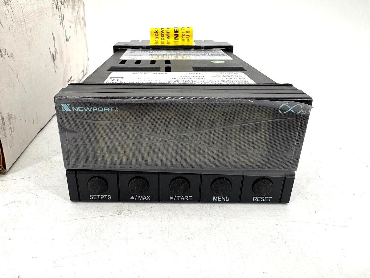 Newport Electronics INFCP-010B Strain Meter Panel Mounted 115V 9.5W