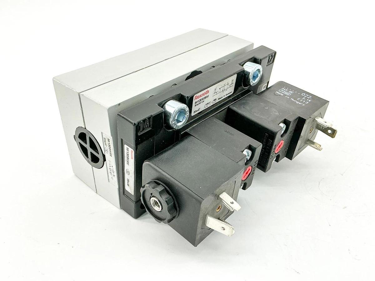 New Rexroth 5813290650 Solenoid Valve 4-Way 10Bar 24V - No Box