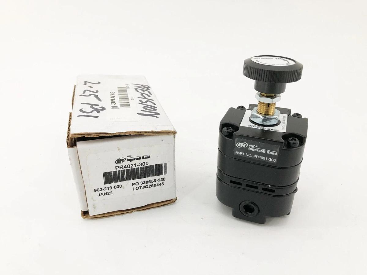 New Ingersoll-Rand PR4021-300 Precision Regulator 1/4" NPT 150psi 3NA78