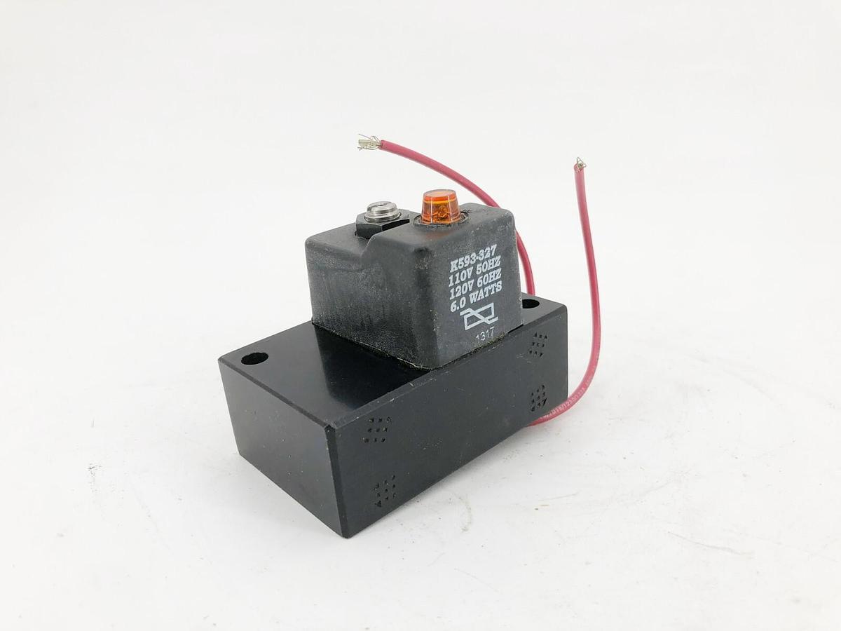 New Parker K593-327 Coil w/ Block 110/120V 50/60Hz 6.0 Watts