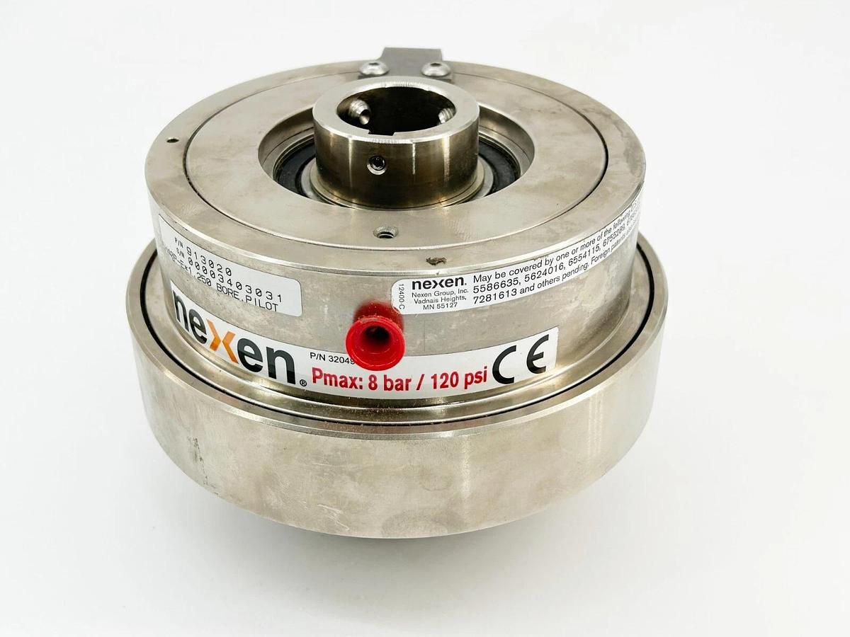 New Nexen 913020 Tooth Clutch 1.2500" Bore 120PSI 1/8NPT Finished W/Keyway