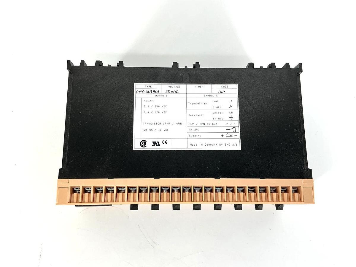 New Telco MPA81A501 Multiplexed Amplifier 8CH 8 Individual Relays 115V