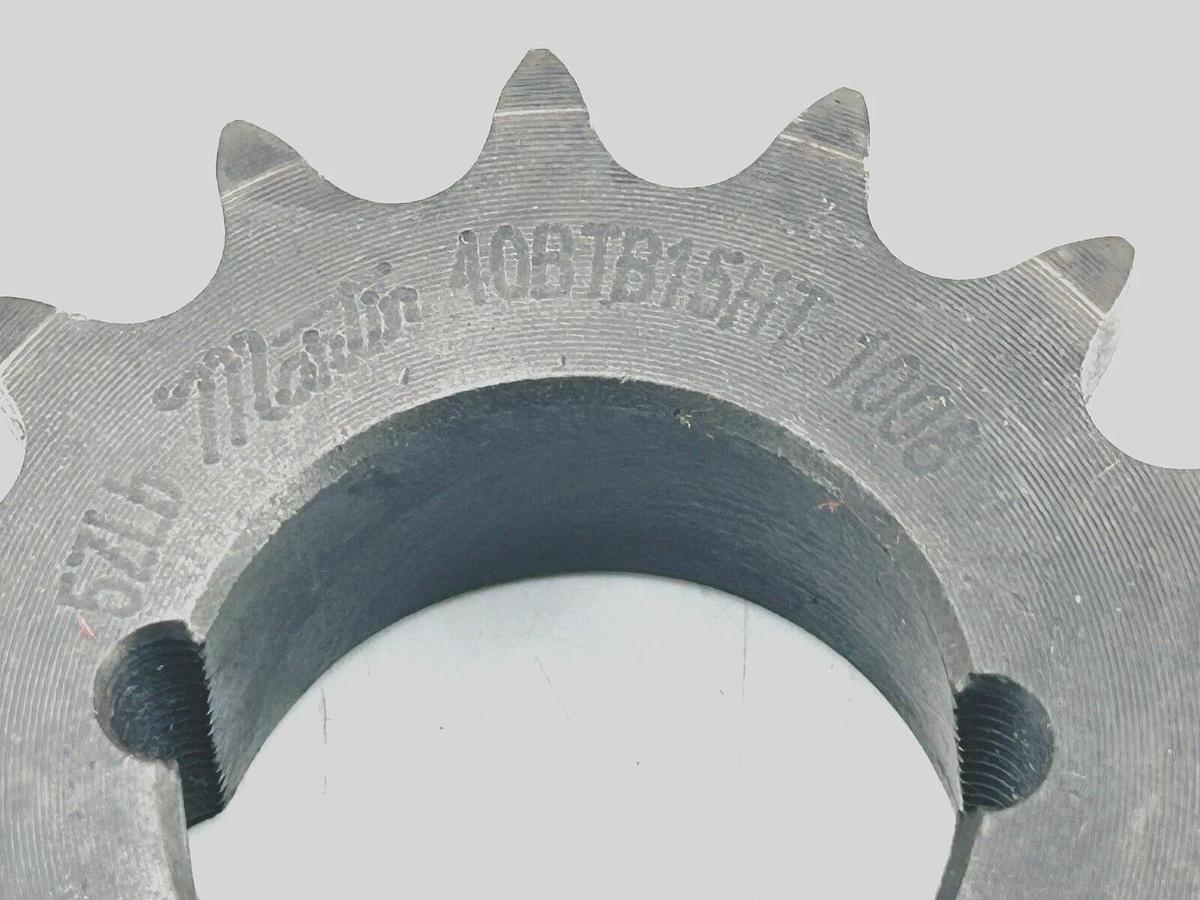 New Martin 40BTB15HT-1008 Sprocket 15 Tooth Sprocket 5ZLB 1.288" Bore