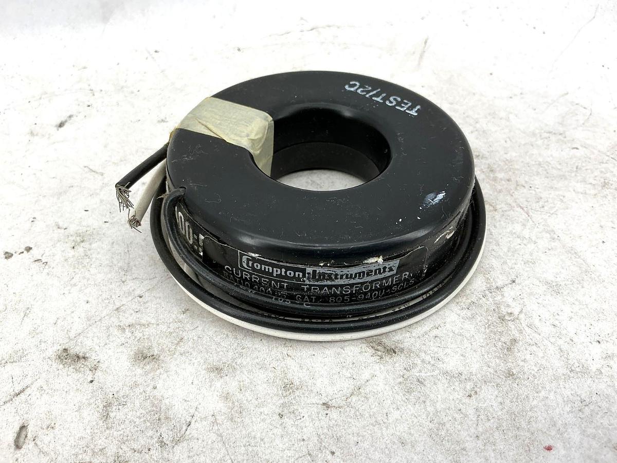 Crompton Instruments 805-940U-SCLS Current Transformer Ratio 400:5 600V - No Box