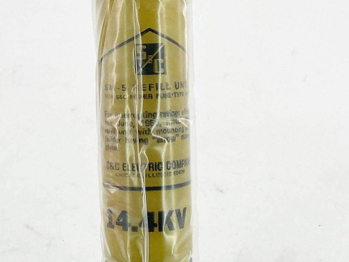 New S&C Electric 132600R4 SM-5 Fuse Refill Unit 400A 14.4KV Standard Speed
