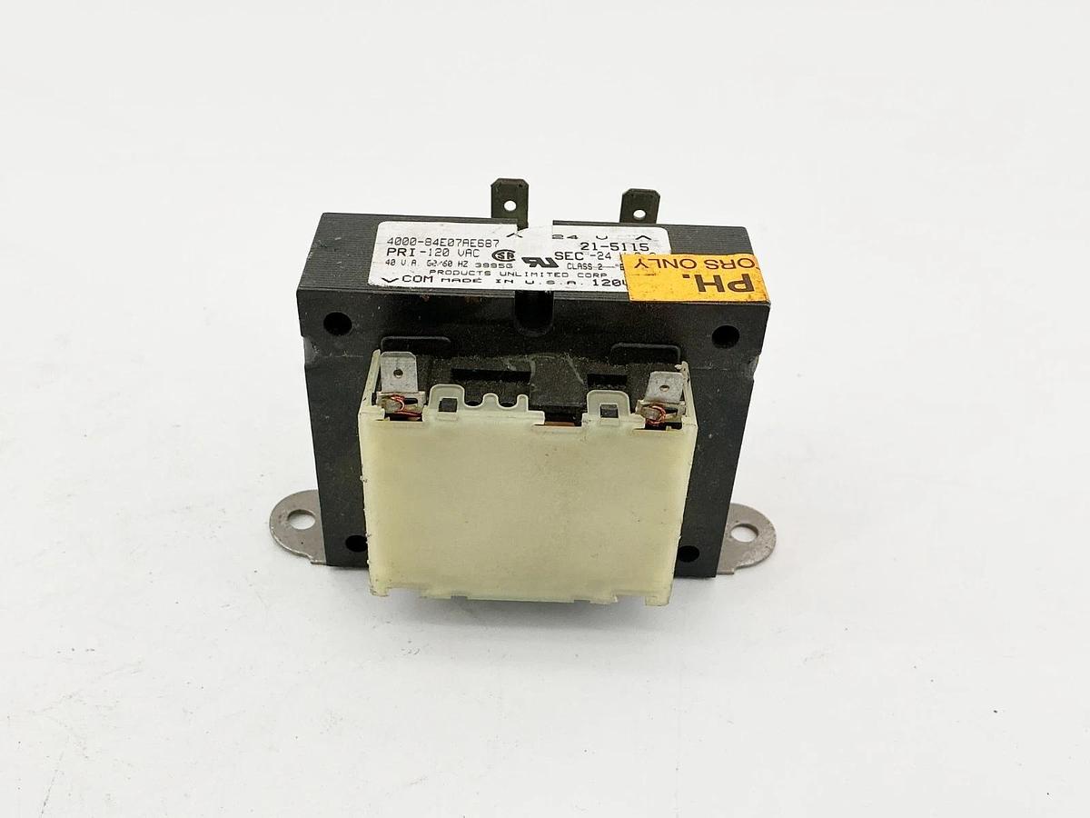 New Products Unlimited 4000-84E07AE687 Transformer 120V 40VA 50/60Hz 21-5115