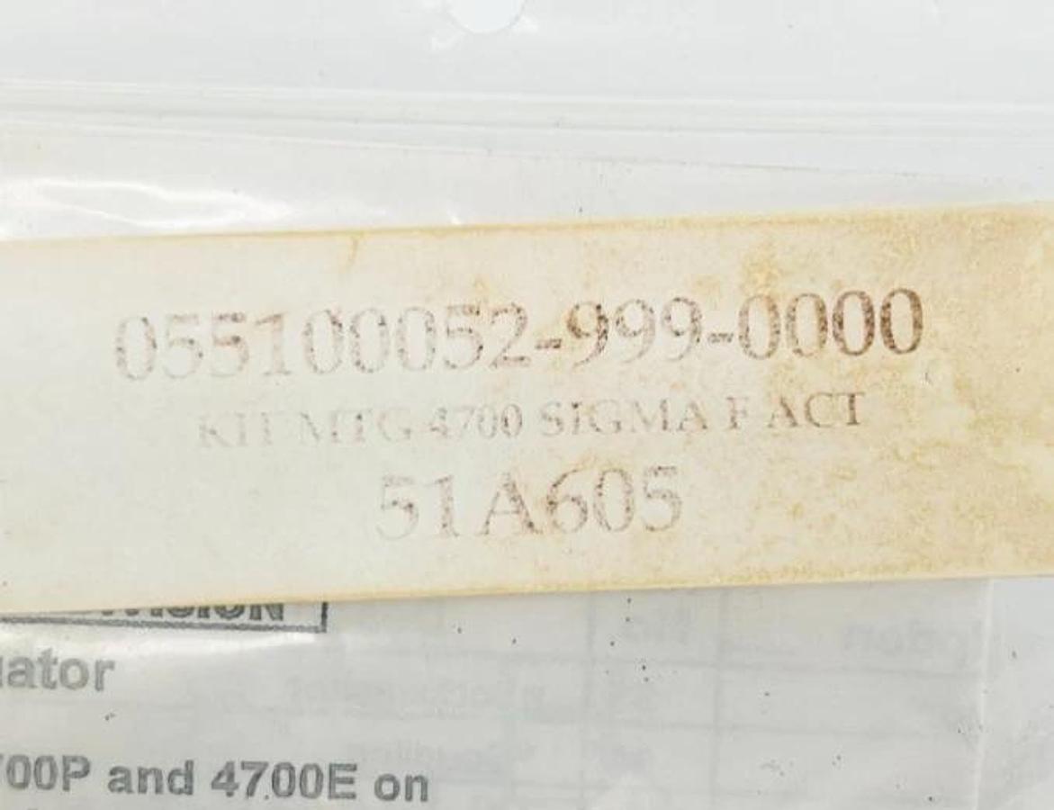 New Masoneilan 055100052-999-0000 KIT MTG 4700 SIGMA F ACT 51A605