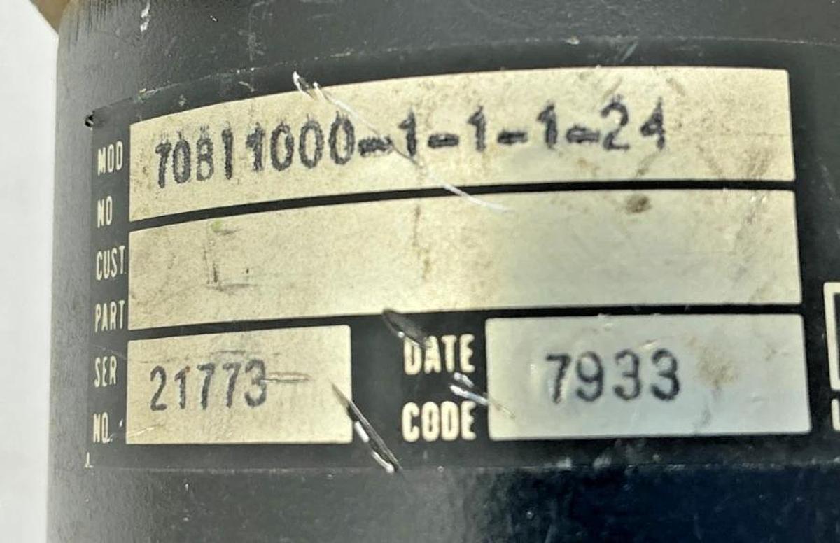 Used Litton Encoder 70BI1000-1-1-1-24 Shaft Encoder 7Pin