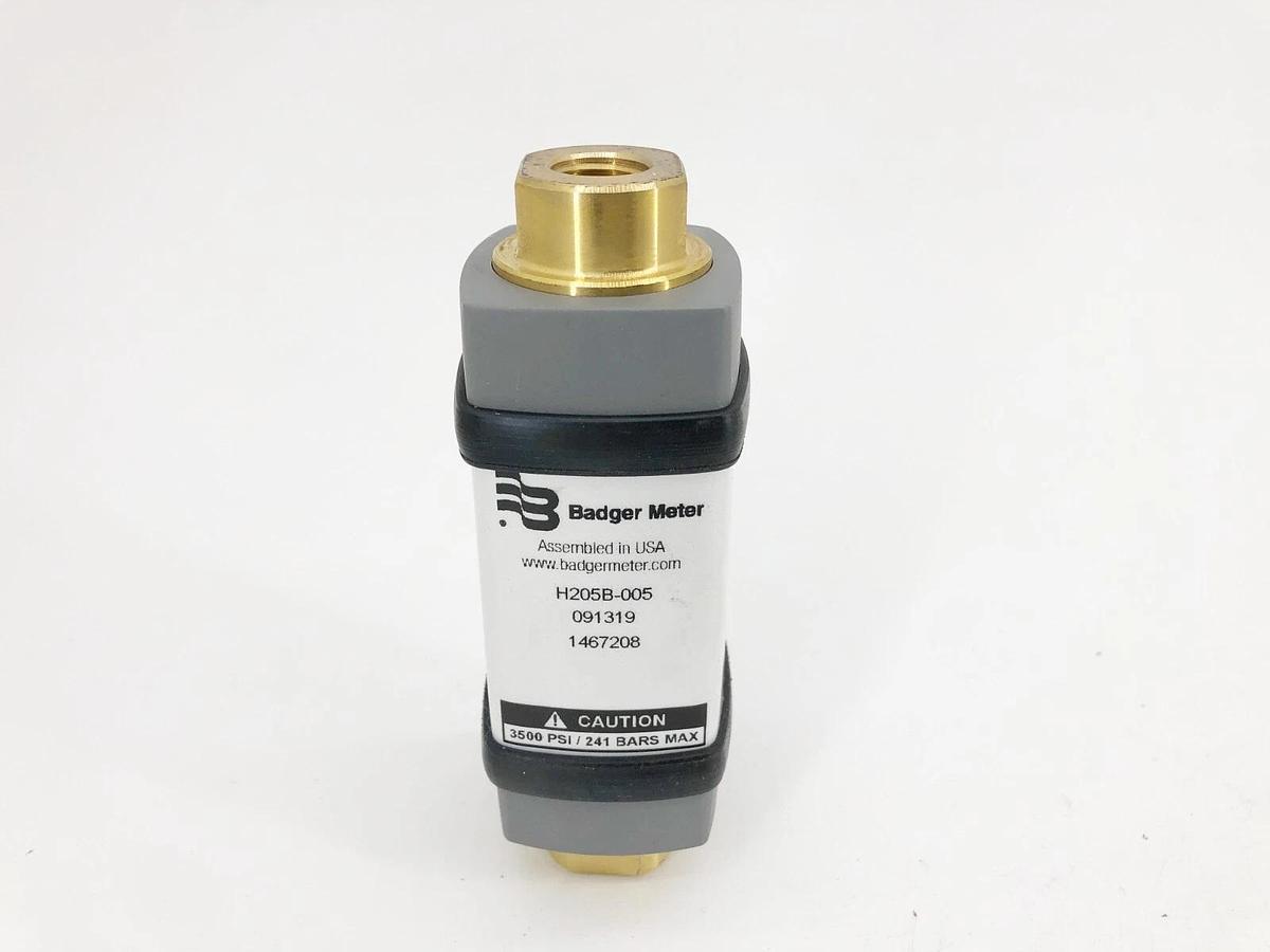 New Hedland H205B-005 Flow Meter 1/4" NPT 3500psi 4NMZ5