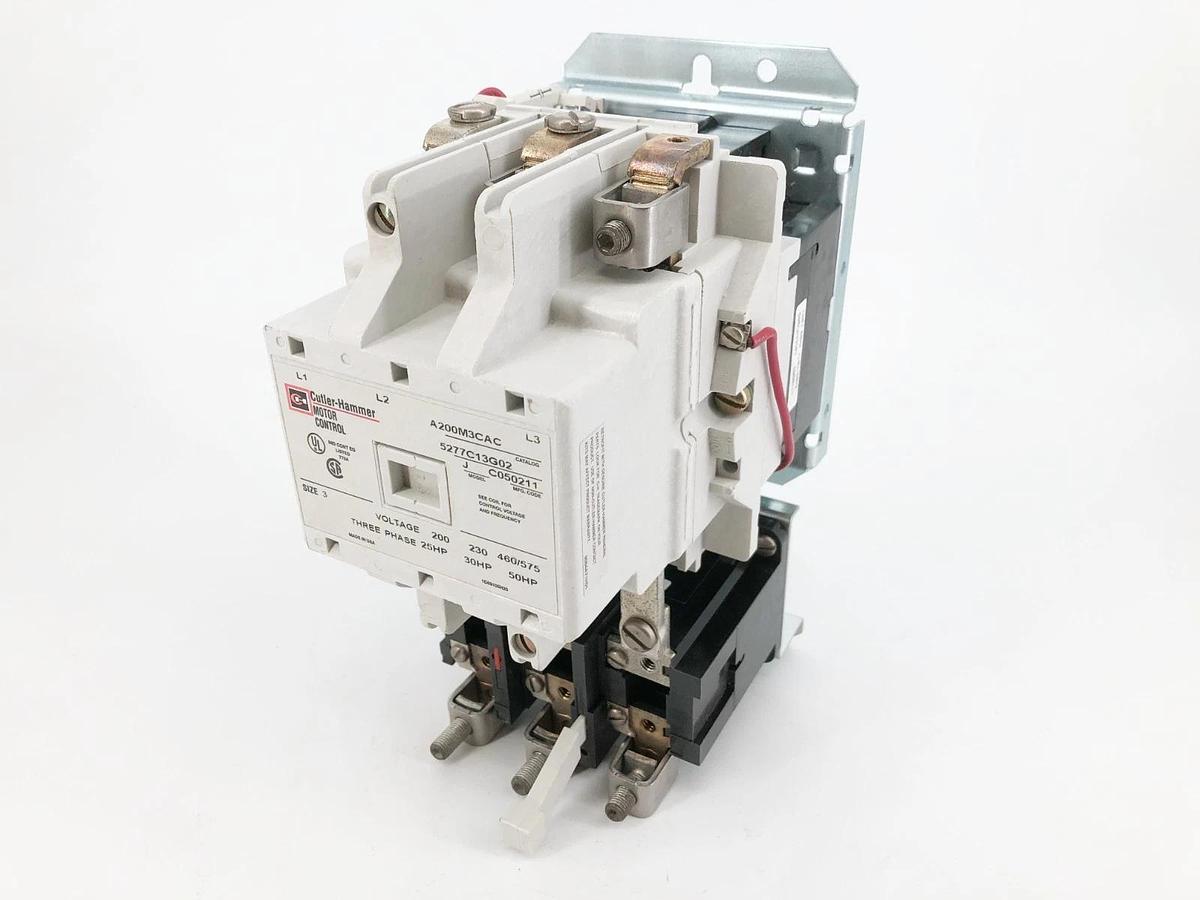 New Eaton A200M3CAC Non-Rev Starter 120V Coil 5277C13G02 3P NEMA 3 Model J
