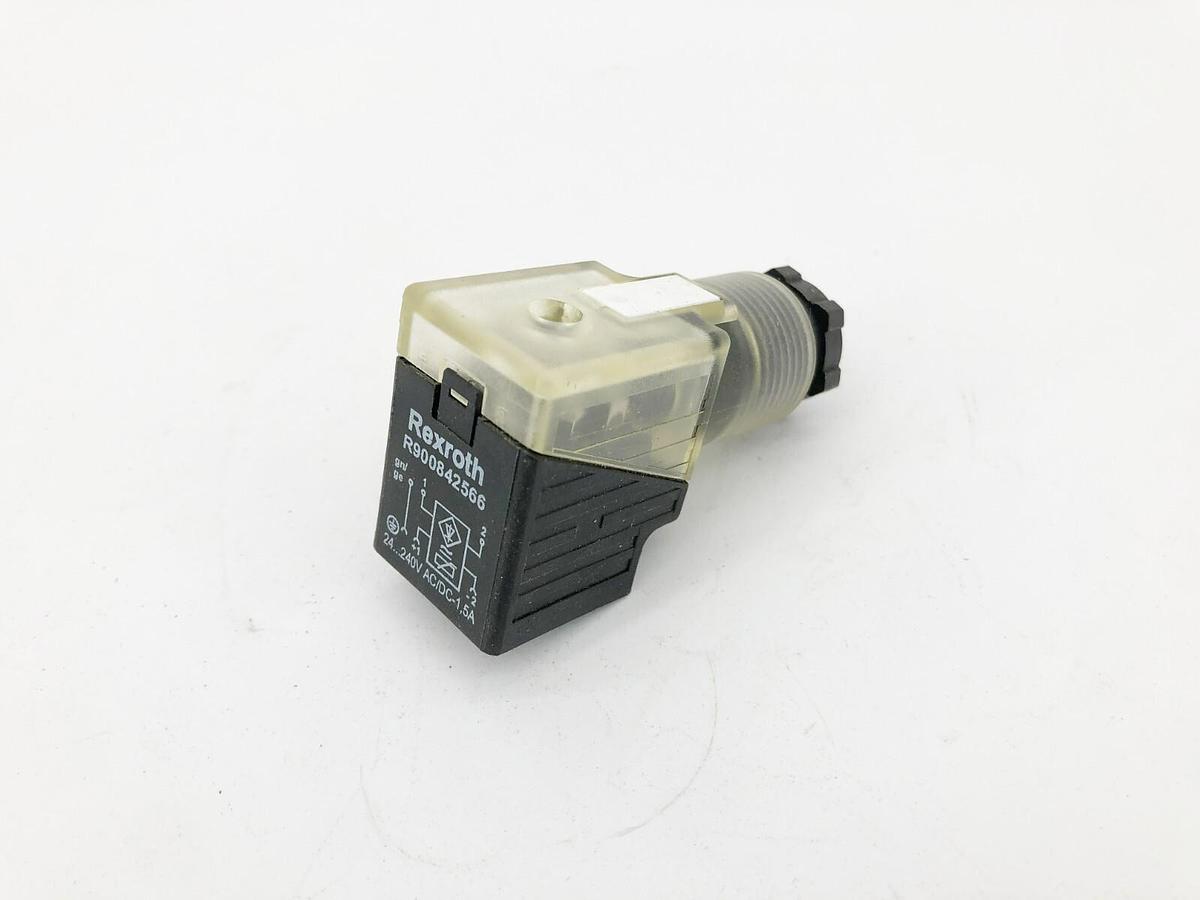 New Rexroth R900842566 Plug-In Connector 24-240VAC/DC 1.5A - No Hardware
