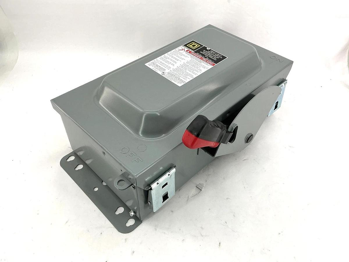 New Square D HU362AWK Ser F6 Heavy Duty Safety Switch 3P 60A 600V