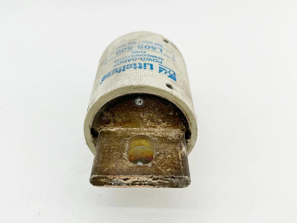 Used Littelfuse L50S500 Very Fast Acting Semiconductor Fuse 500A 500V