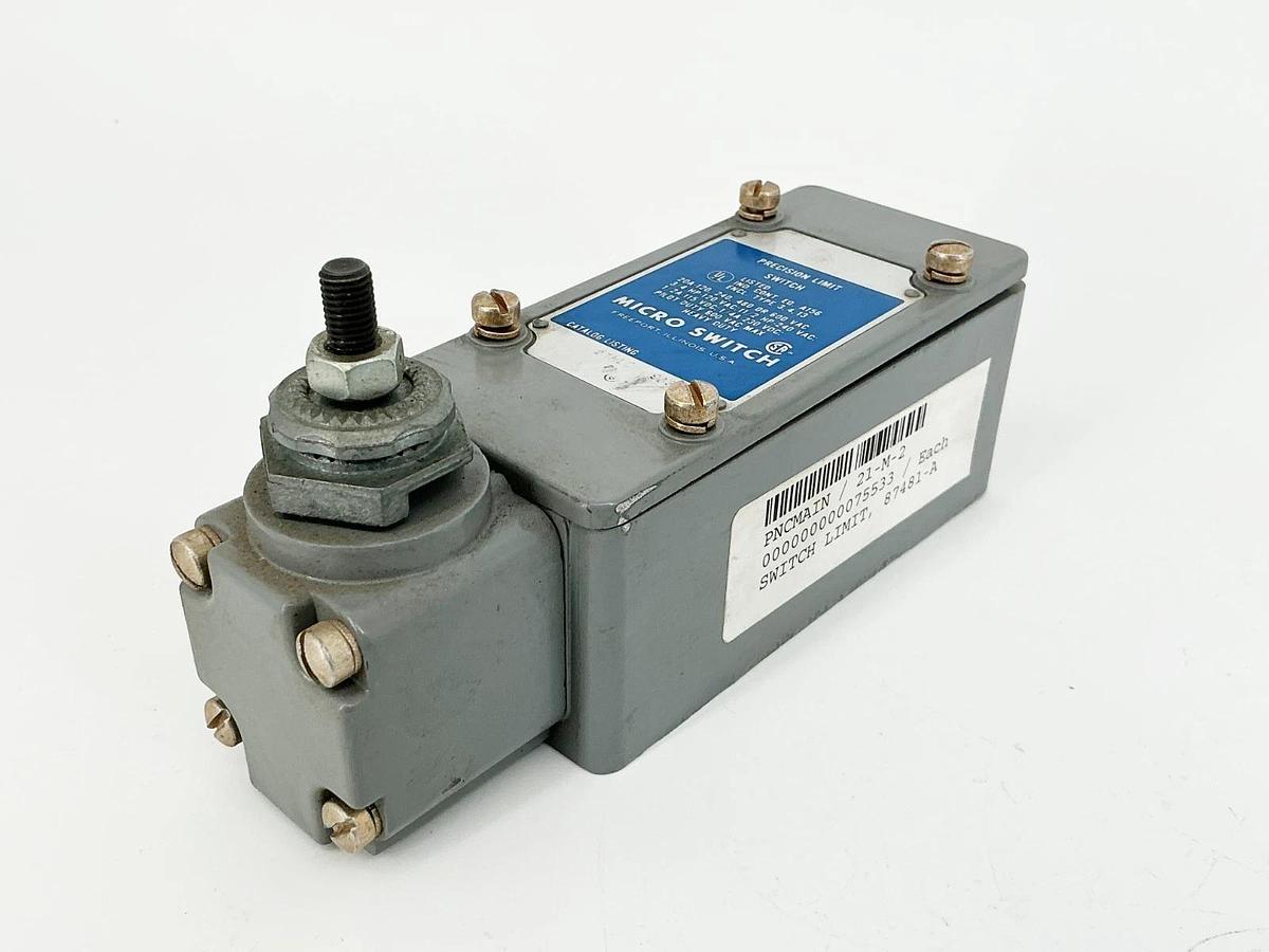 New Honeywell Microswitch 51ML2 Precision Limit Switch 20A 600V 3/4HP - No Box