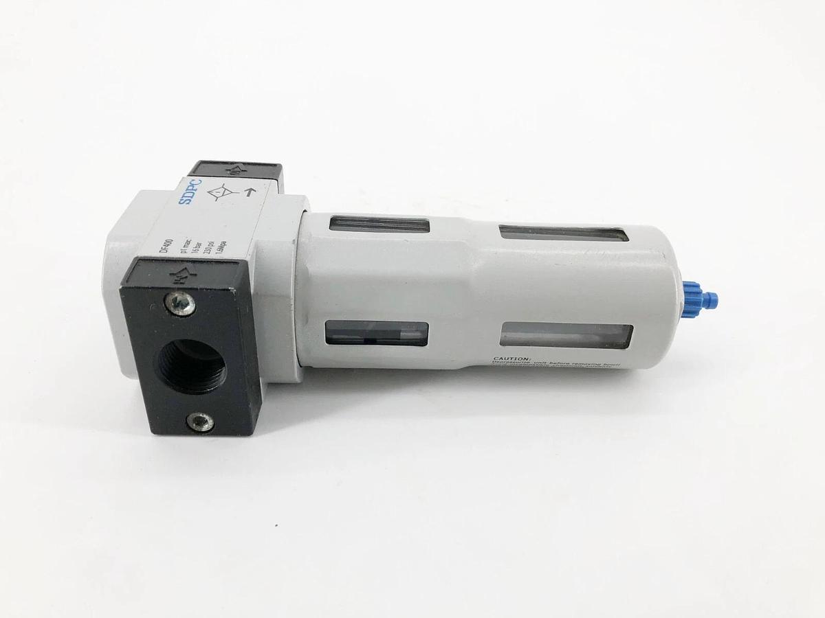 New SDPC DF400 Drain Filter 3/4" 230psi - No Box