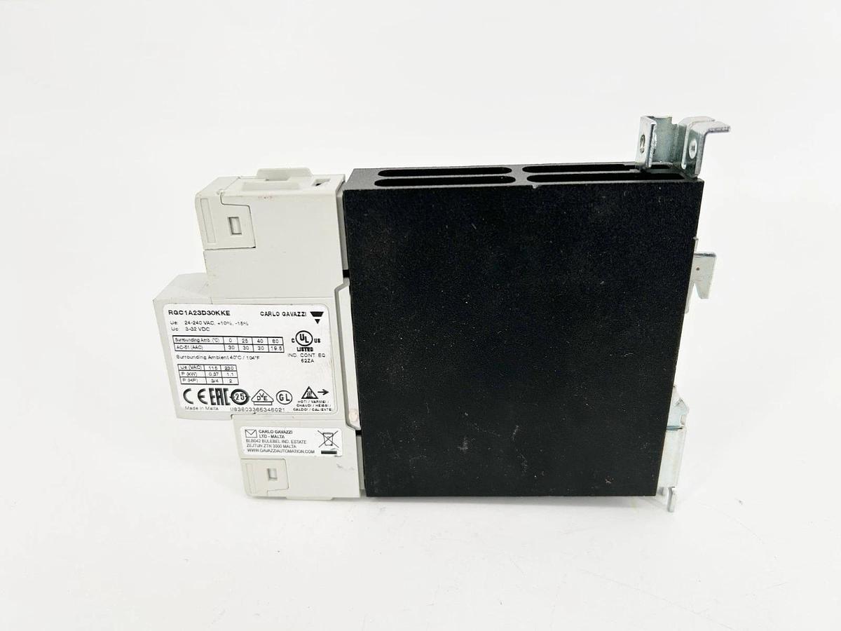 New Carlo Gavazzi RGC1A23D30KKE Solid State Relay 230V 30A 800VP - No Box
