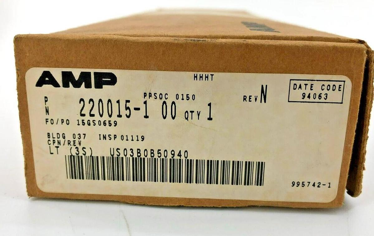 New AMP 220015-1 Rev. N Portable Hand Crimping Tool for Coaxial Connectors