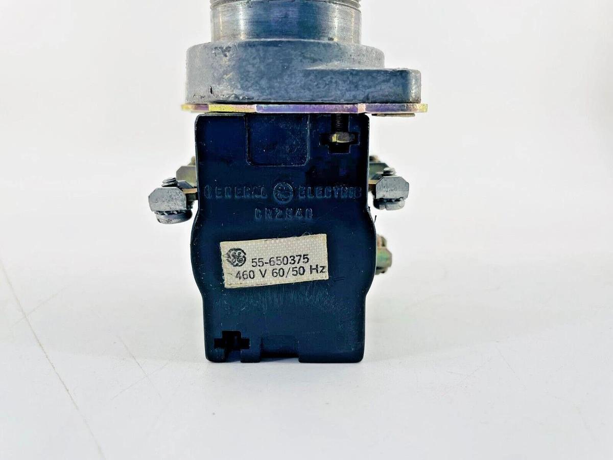 New GE 55-650375 Push Button Red 460V 60/50Hz