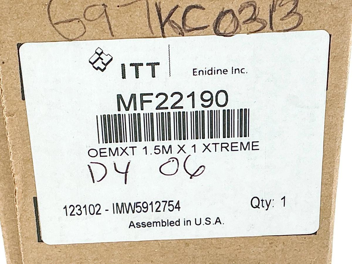 New ITT MF22190 Adjustable Shock Absorber OEMXT 1.5MX1 Xtreme