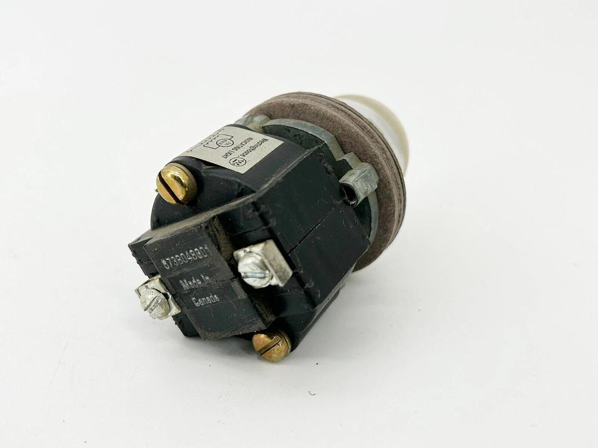 Used New Westinghouse PB1T1R Light Module 120V 50/60Hz With White Bulb Cap