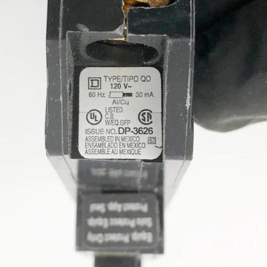 New Square D QO125EPD Circuit Breaker 25A 120V 60Hz 1 Pole
