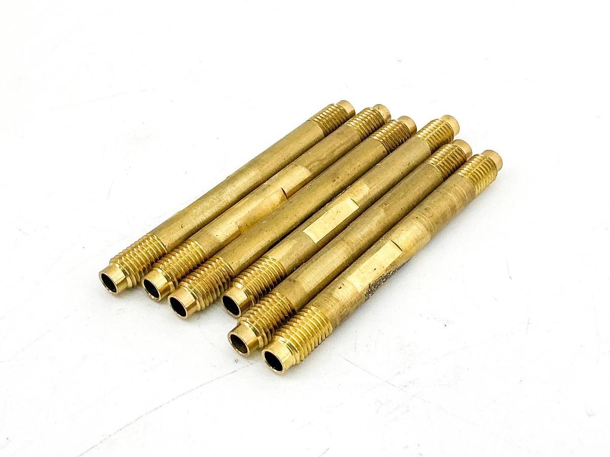 New Lot of 6 Spraying Systems CP17184-3 Inside Tubing Brass G97KH0593