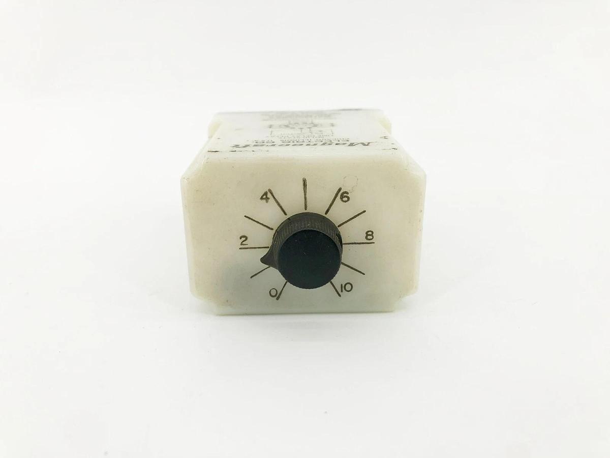 Used Magnecraft W211ACPSRX-5 Time Delay Relay 1.0-10 sec. 100-130VAC